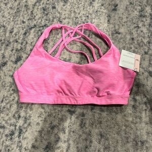Pink Victoria secret sports bra size medium
